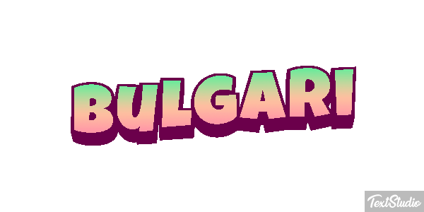 Bulgari Text effect