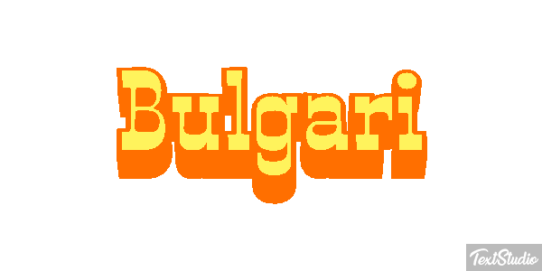 Bulgari Text effect