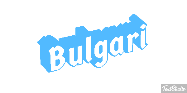 Bulgari Text effect