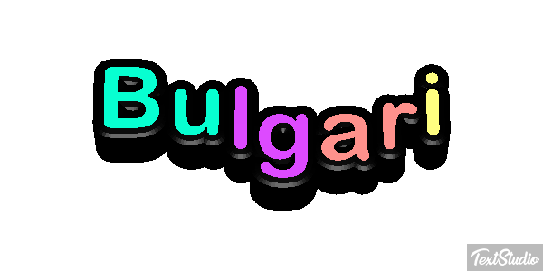 Bulgari Text effect