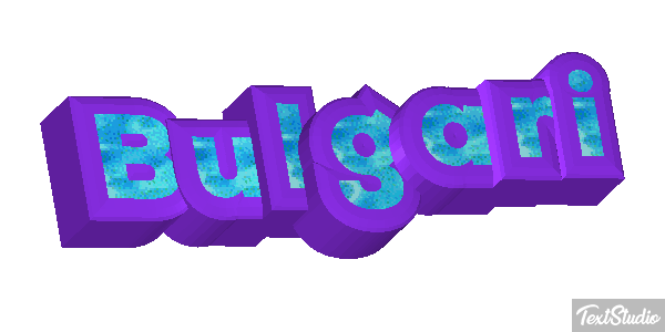 Bulgari Text effect