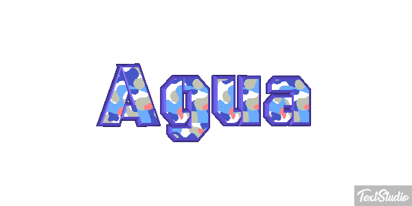 Água Efeito do texto