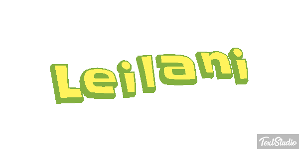 Leilani Efekt tekstowy