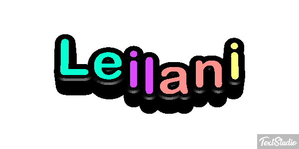 Leilani Efekt tekstowy