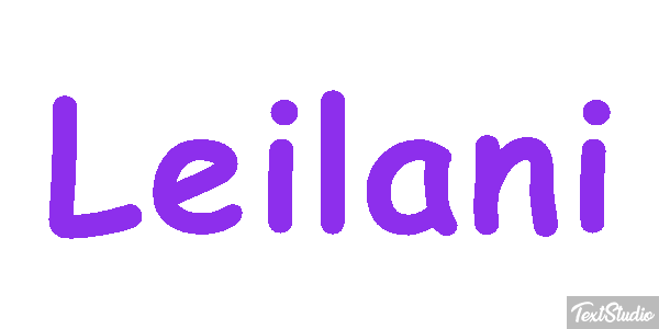 Leilani Efekt tekstowy