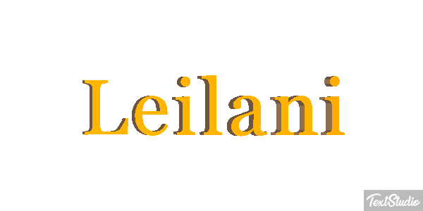 Leilani Efekt tekstowy