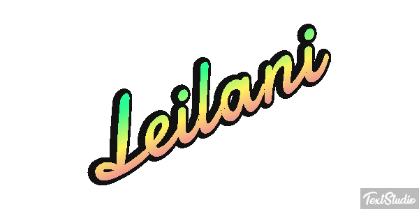 Leilani Efekt tekstowy