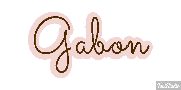 Gabon Text effect