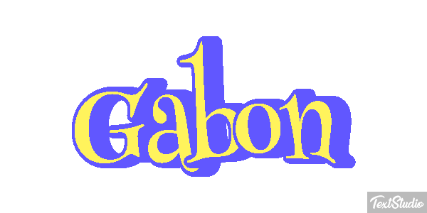Gabon Text effect