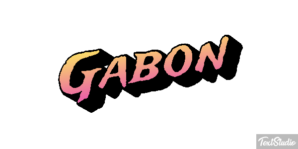 Gabon Text effect