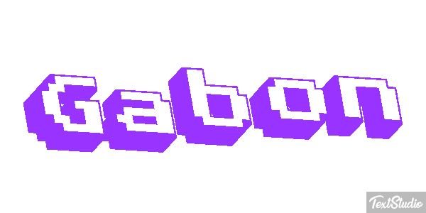 Gabon Text effect
