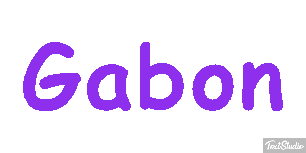 Gabon Text effect