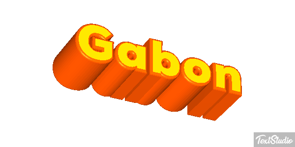 Gabon Text effect