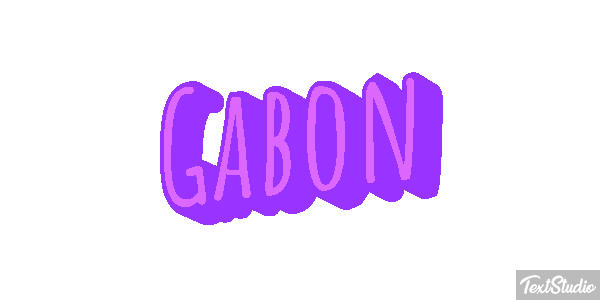 Gabon Text effect