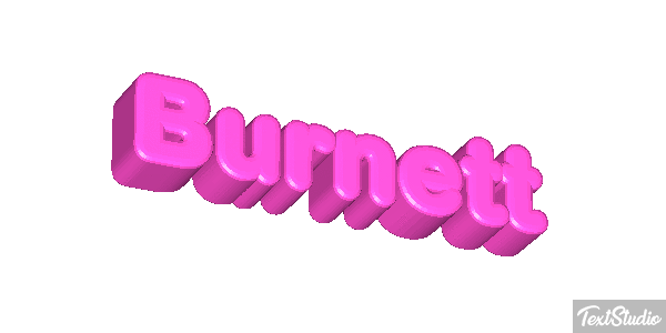 Burnett Text effect
