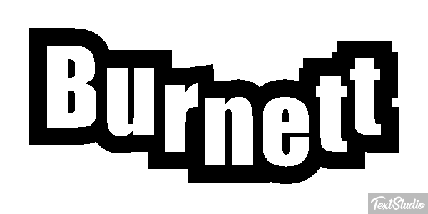 Burnett Text effect