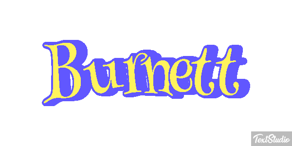 Burnett Text effect