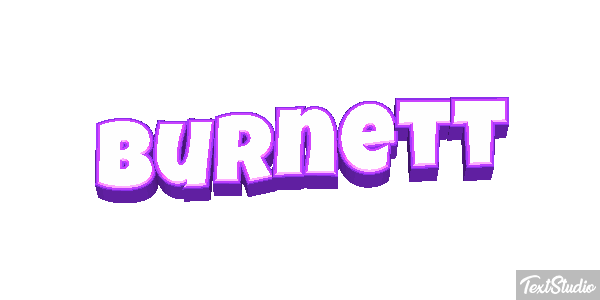 Burnett Text effect