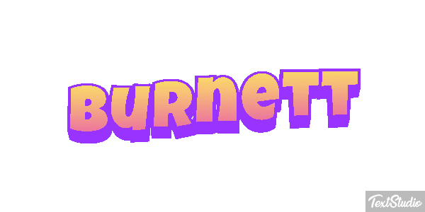 Burnett Text effect