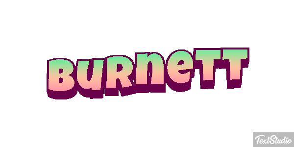 Burnett Text effect