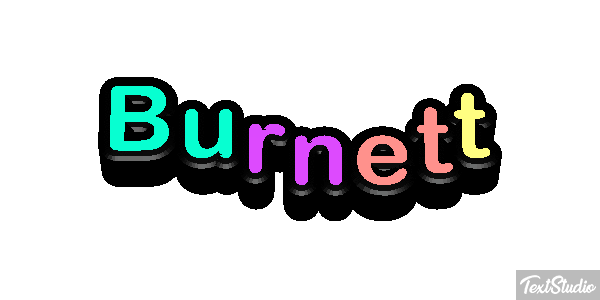 Burnett Text effect