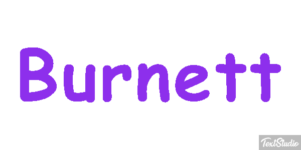 Burnett Text effect