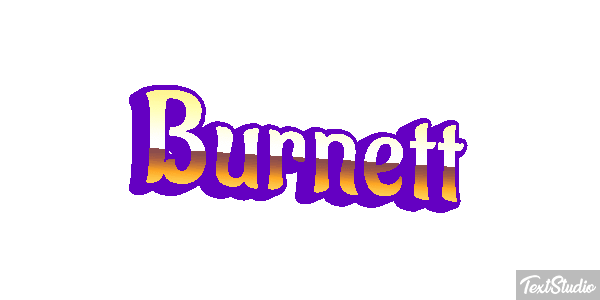 Burnett Text effect