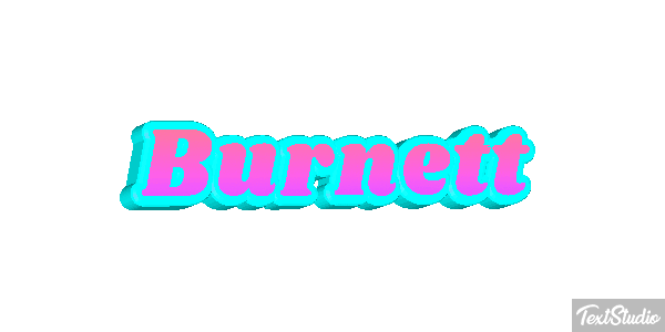 Burnett Text effect
