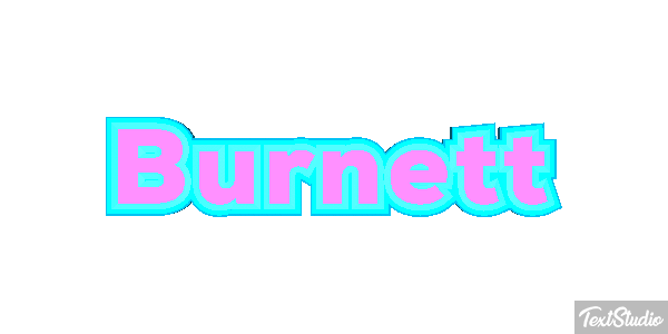 Burnett Text effect