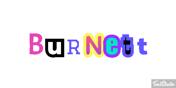 Burnett Text effect