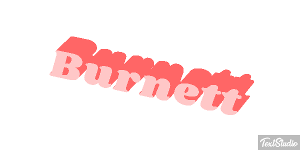 Burnett Text effect