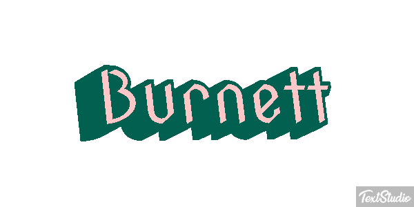 Burnett Text effect