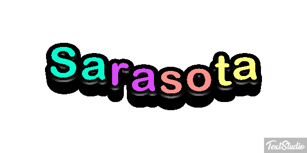 Sarasota Efekt tekstowy