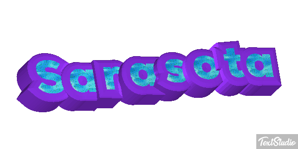Sarasota Efekt tekstowy