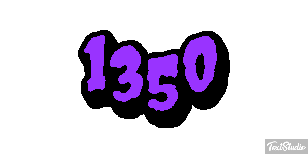 1350 Efeito do texto
