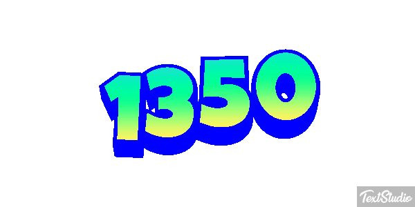 1350 Efeito do texto