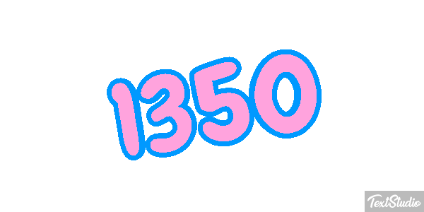 1350 Efeito do texto