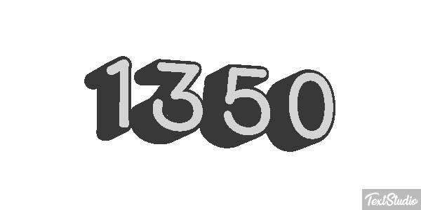 1350 Efeito do texto