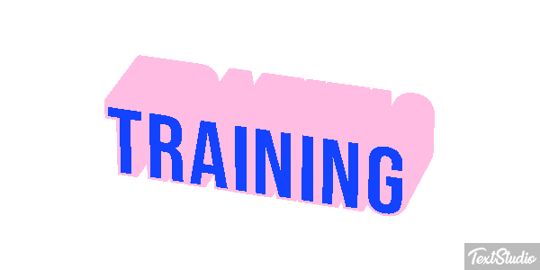 Training Text effect