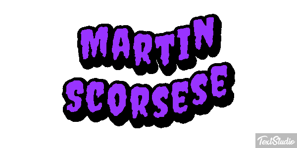 Martin Scorsese Efecto de texto