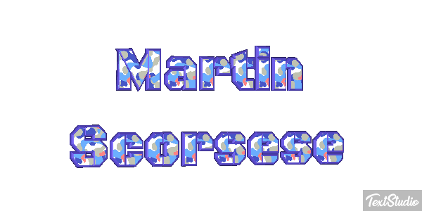 Martin Scorsese Efecto de texto