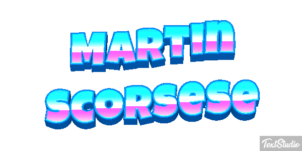 Martin Scorsese Efecto de texto