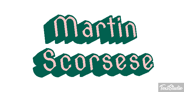 Martin Scorsese Efecto de texto