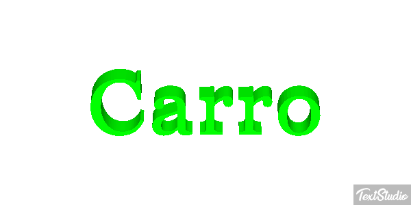Carro Effetto testo