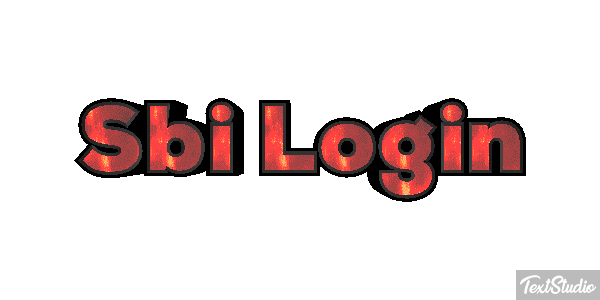 Sbi Login Texteffekt