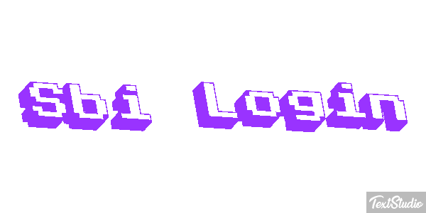 Sbi Login Texteffekt