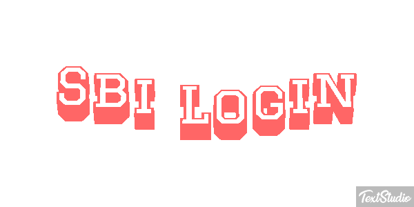 Sbi Login Texteffekt