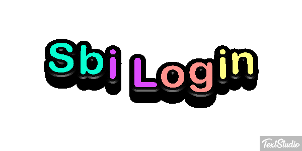 Sbi Login Texteffekt
