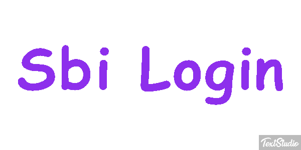Sbi Login Texteffekt