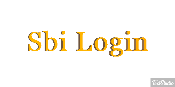Sbi Login Texteffekt